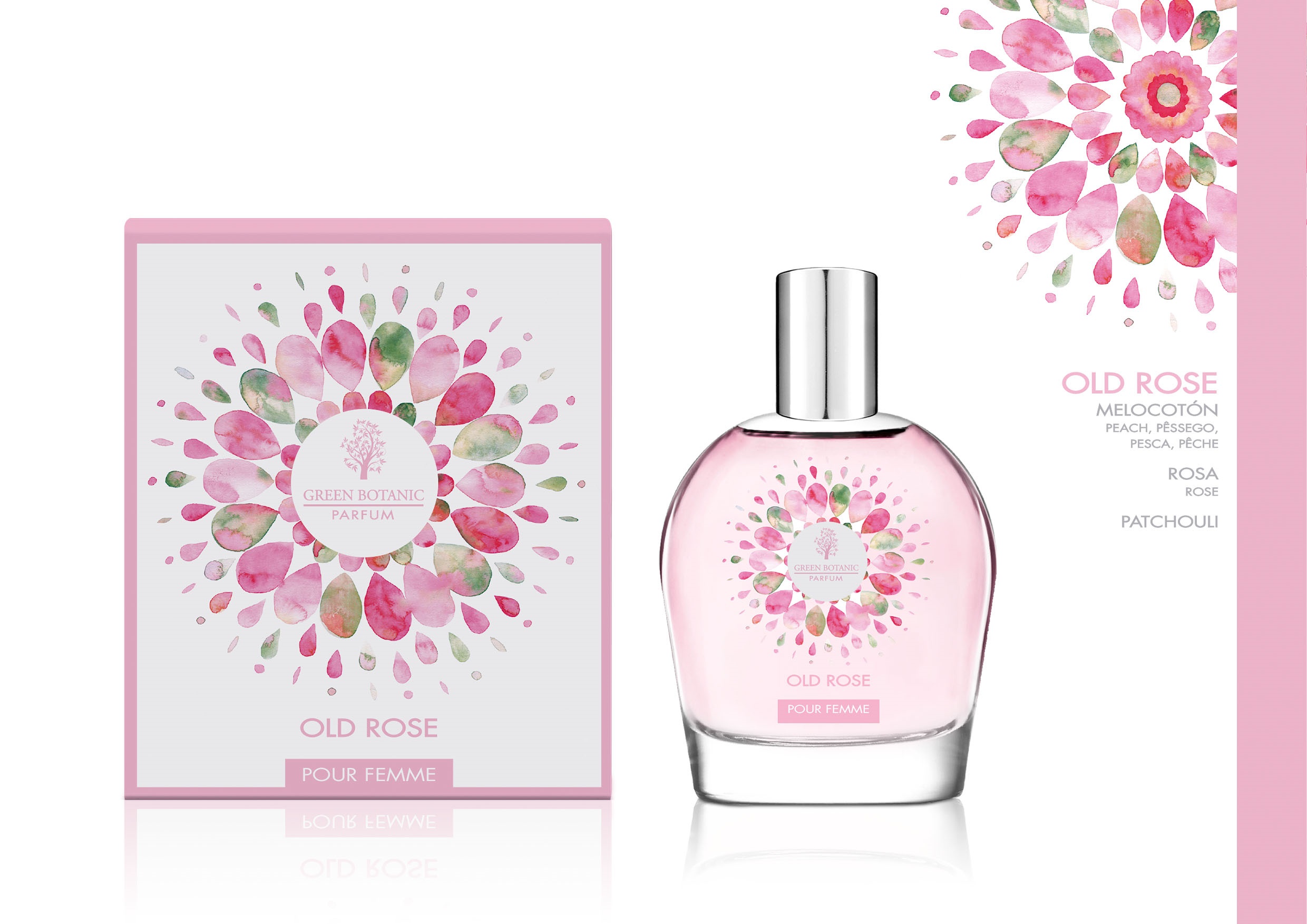 GREEN BOTANIC Perfume OLD ROSE 100 Ml (SENHORA)