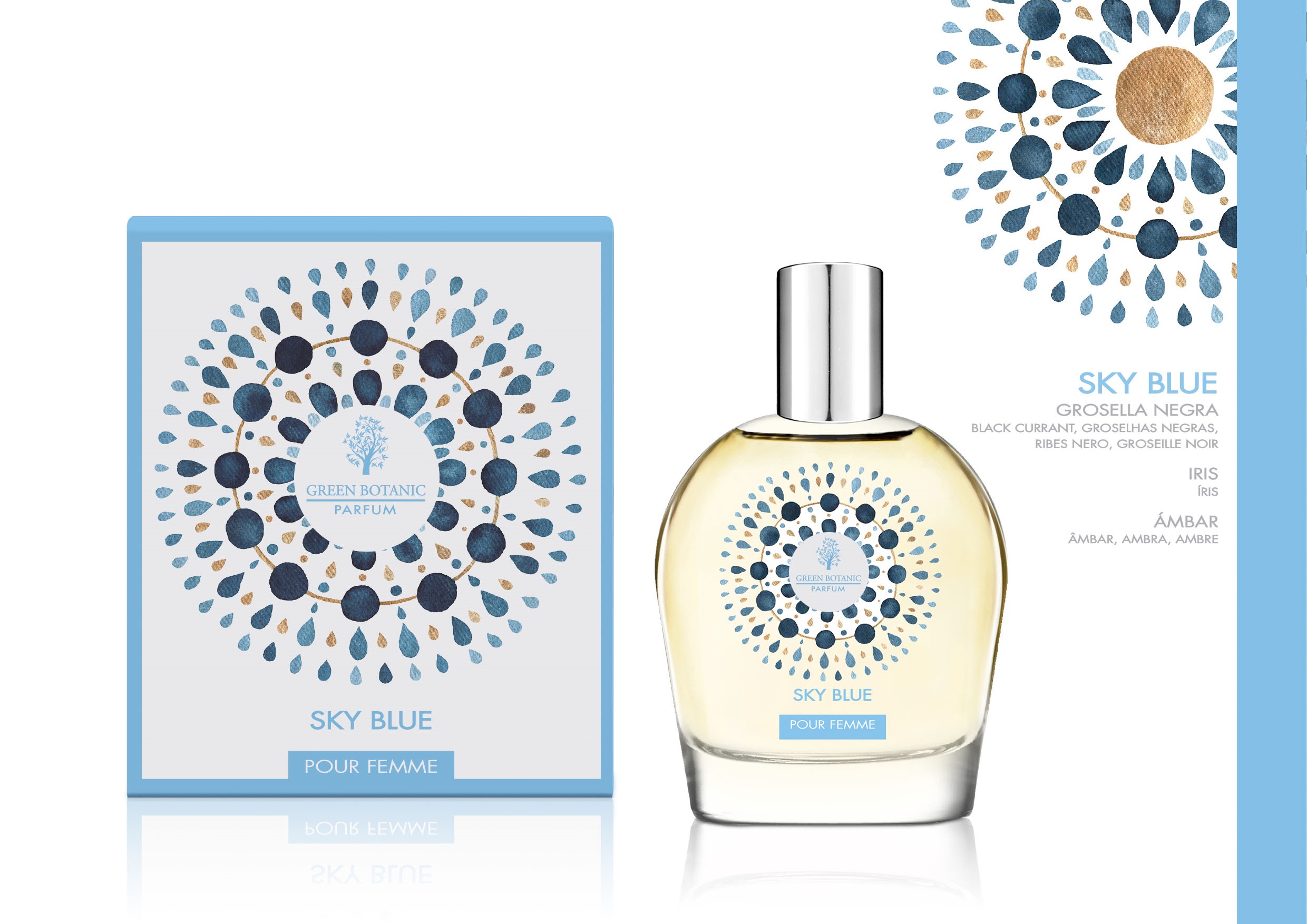 GREEN BOTANIC Perfume SKY BLUE 100 Ml (SENHORA)