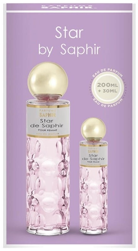 SAPHIR GIFTSET STAR MULHER PARFUM 200ML+30ML 