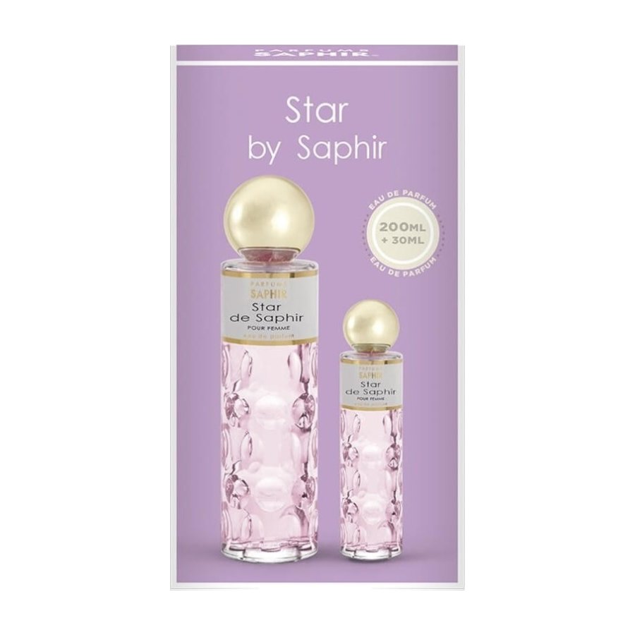 SAPHIR GIFTSET STAR MULHER PARFUM 200ML+30ML 