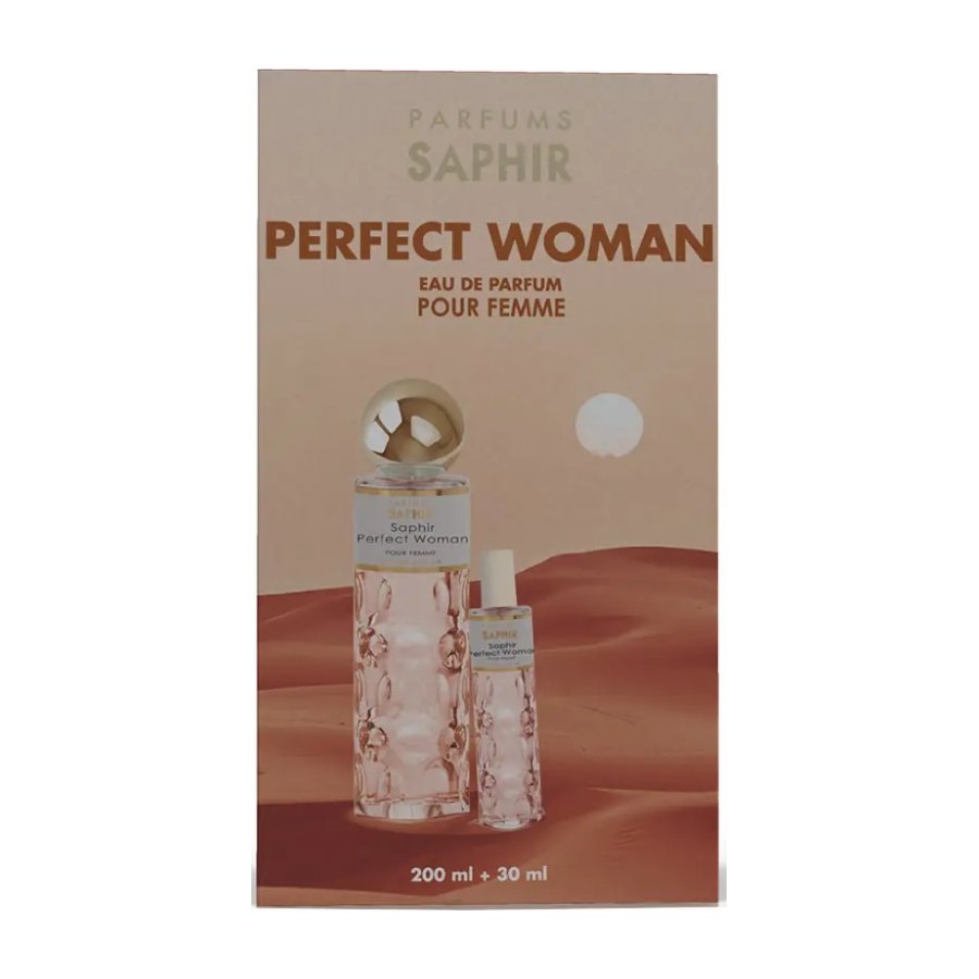 SAPHIR GIFTSET Eau de Parfum PERFECT WOMAN 200 ml+30 ml (Senhora)