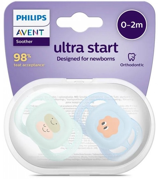Philips AVENT - 2 Xuxas - 0-2M - Ultra Start - Lisa - Menina  
