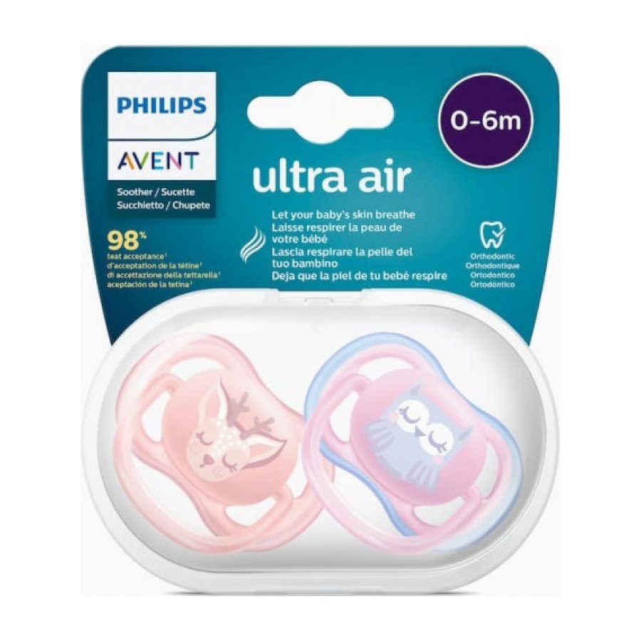 Philips AVENT  2 xuxas - Ultrai Air - Happy 0-6 Menina