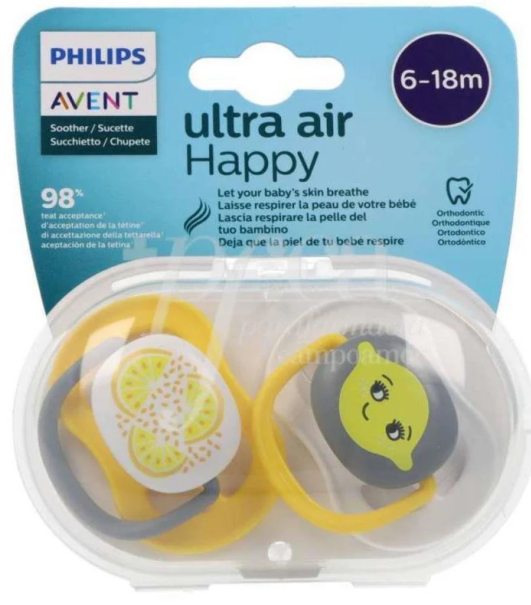 Philips AVENT 2 Xuxas - Ultra Air - Frutos - 6-18M