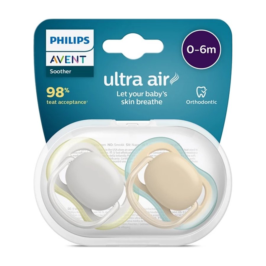 Philips AVENT 2 Xuxas - Ultra Air - Neutra - 0-6M