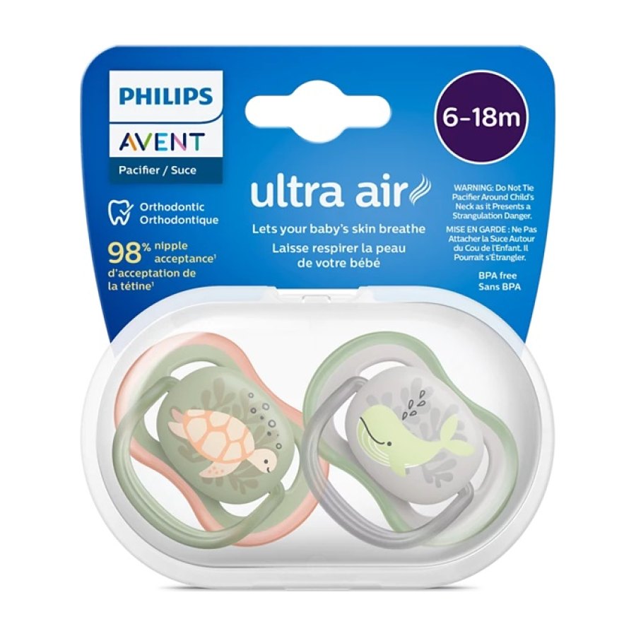 Philips AVENT - 2 Xuxas -  6-18M - Ultra Air -  Deco - Menino