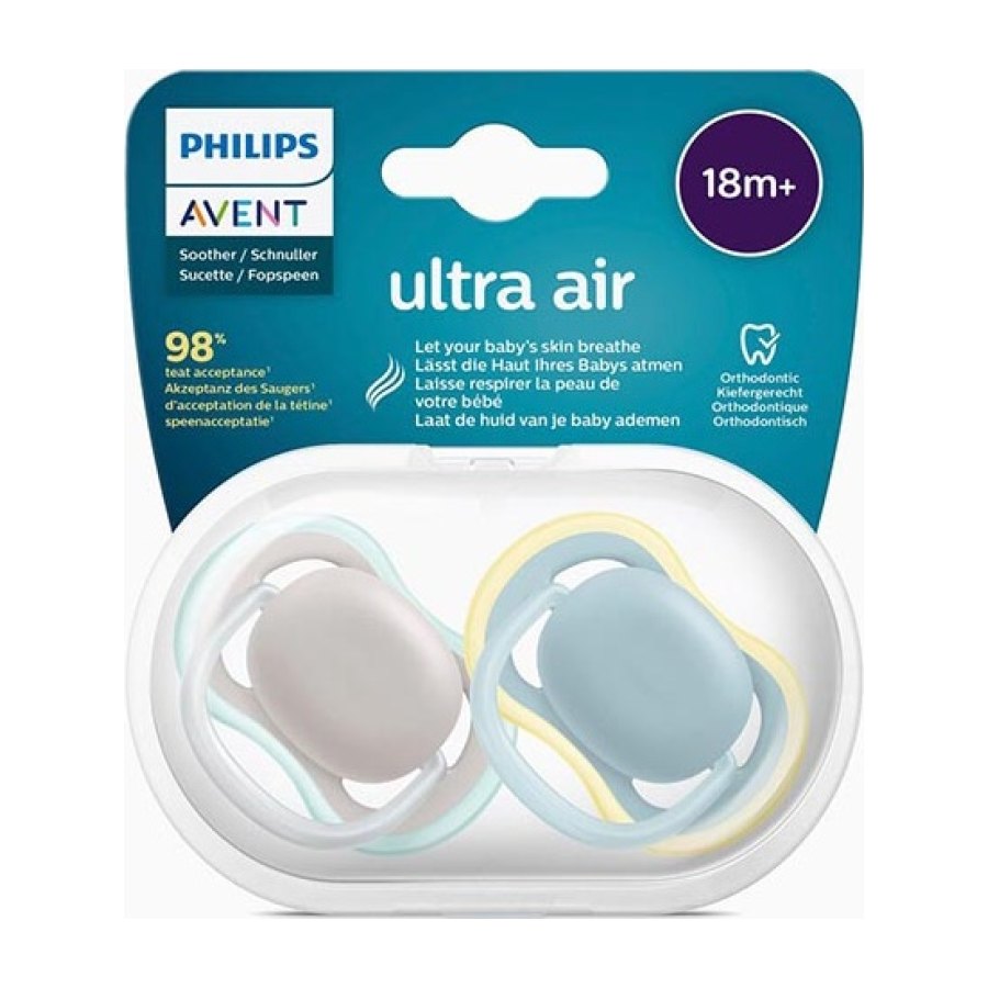 Philips AVENT - 2 Xuxas - 18M+ Ultra Air (Cinza/Azul)  
