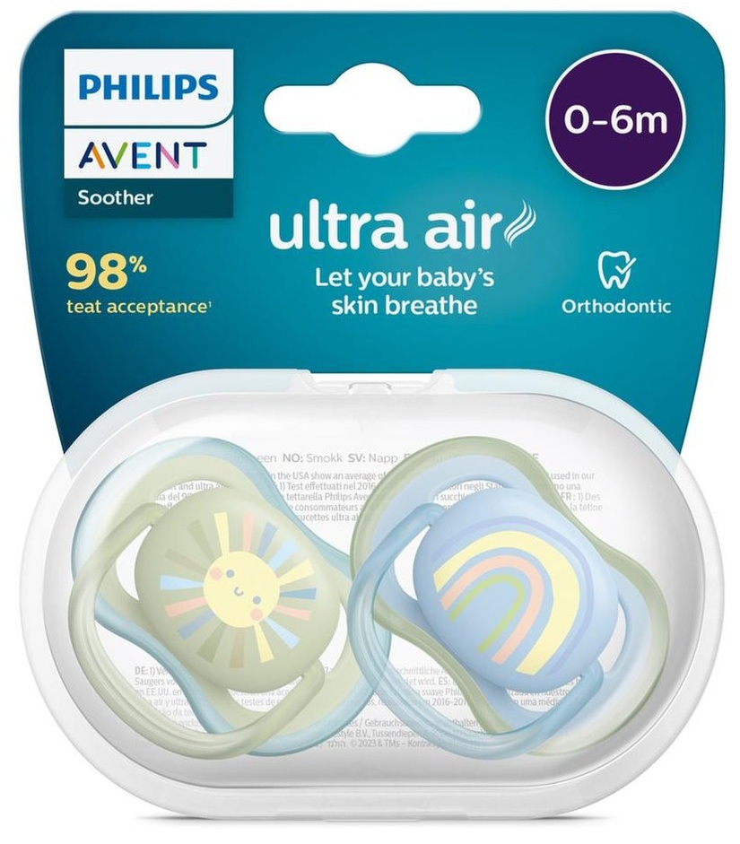 Philips AVENT - 2 Xuxas -  0-6M - Ultra Air - NT - Menino