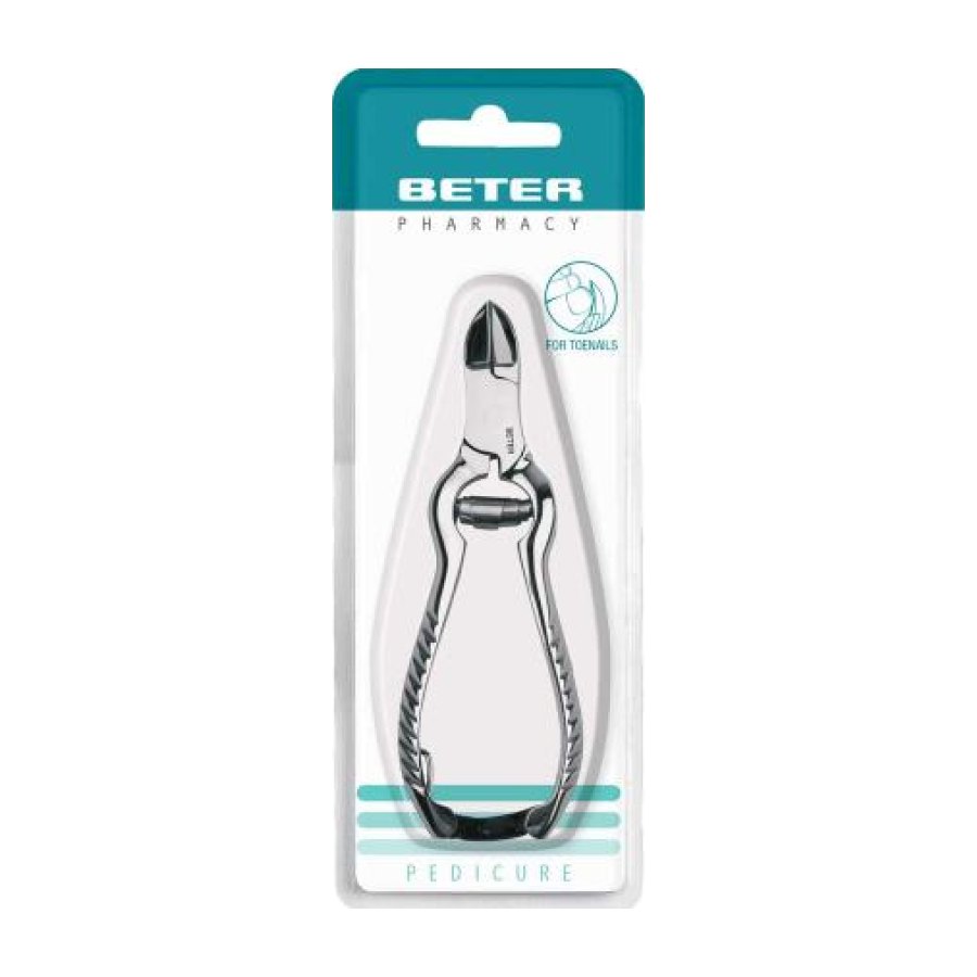 BETER Alicate pedicura cromado mola laminar