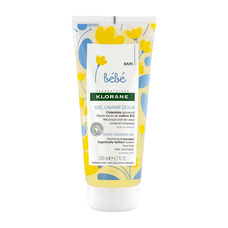 KLORANE BEBÉ Gel Lavante Corpo e Cabelo 200ml 
