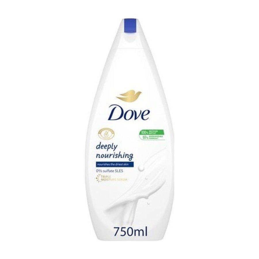 DOVE Gel de banho Nourishing 750ML