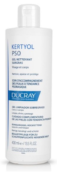 DUCRAY Kertyol Gel Limpeza PSO 400ml (psoriase)