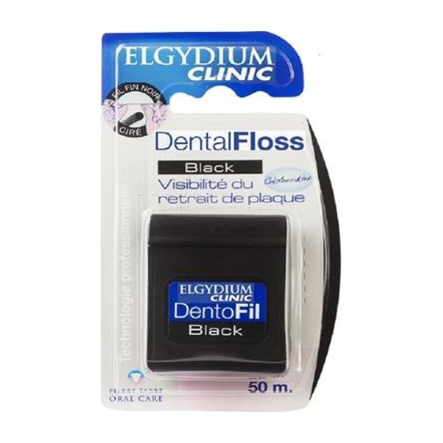 ELGYDIUM Fio Dentário Black 25m 