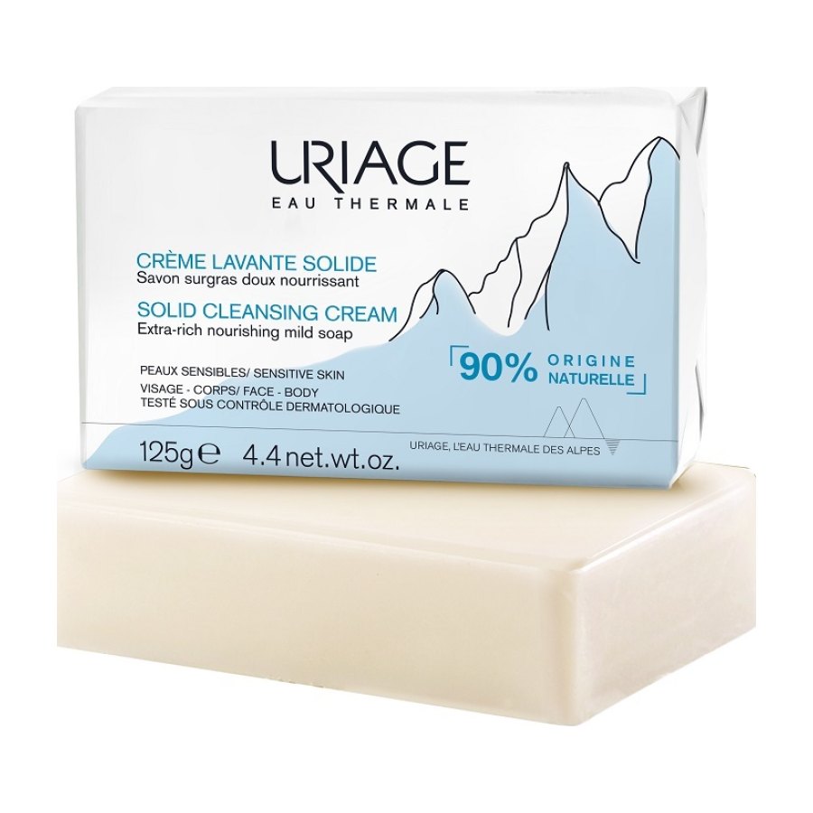 URIAGE AT Creme Lavante Sólido 125 Grs (sabonete)