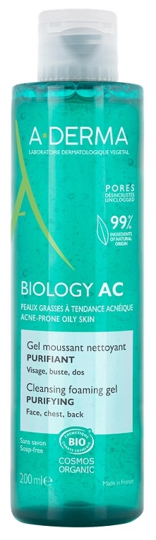 A-DERMA BIOLOGY AC Gel Espuma Purificante 200 ml