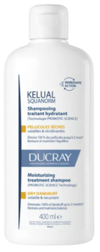 DUCRAY KELUAL Squanorm Champô Caspa Seca 400ml