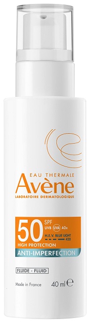 AVENE SOLAR SPF 50+ Fluido Anti-Imperfeições 40ml ACNE