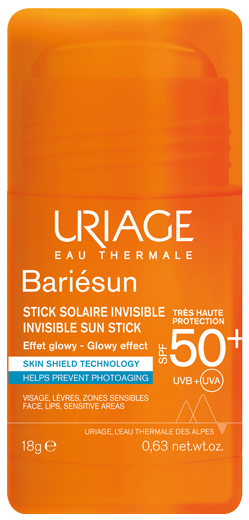 URIAGE BARIESUN SPF50 Stick INVISÍVEL GLOW 18 Grs NOVO