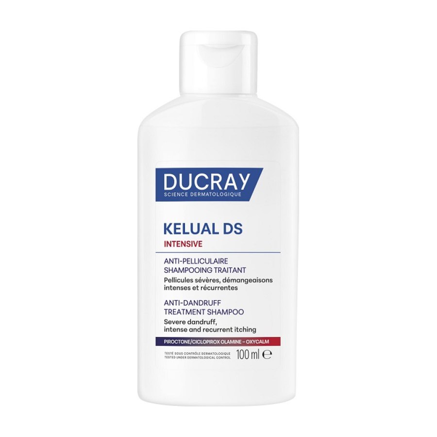 DUCRAY Kelual DS Shampoo Intensive 100ml ANTI-CASPA NOVO