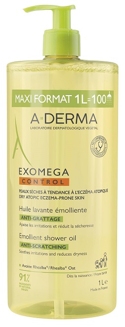 A-DERMA EXOMEGA Duche Óleo Emoliente 1L (ATOPIA) NOVO