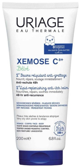 URIAGE BEBÉ 1º XEMOSE C8 Bálsamo Hidratante 200ml (ATOPIA)