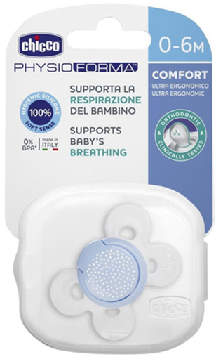 CHICCO Chupeta Physioforma Azul 2-6M+