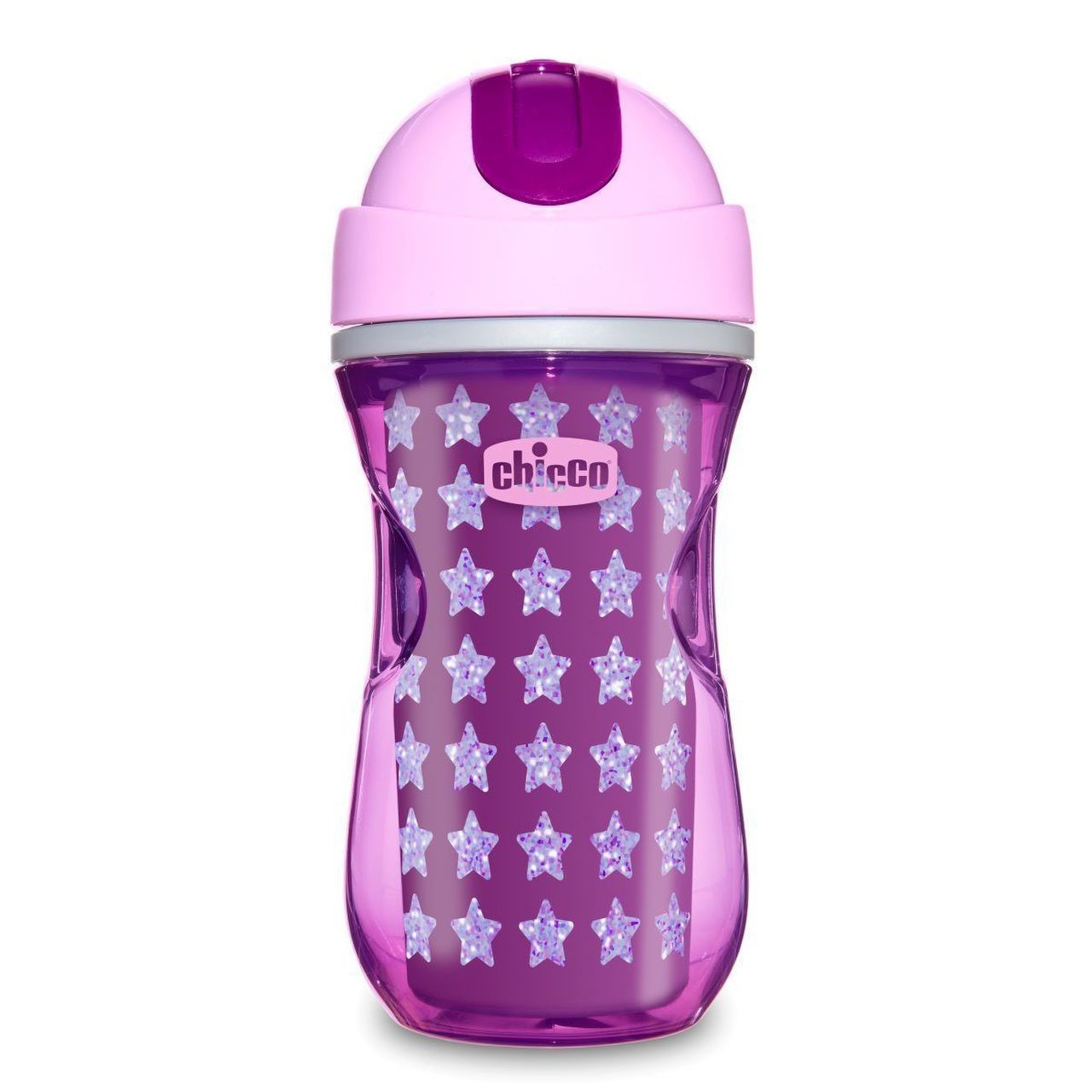 CHICCO Copo Termico c/Palhinha (+14 meses) Menina