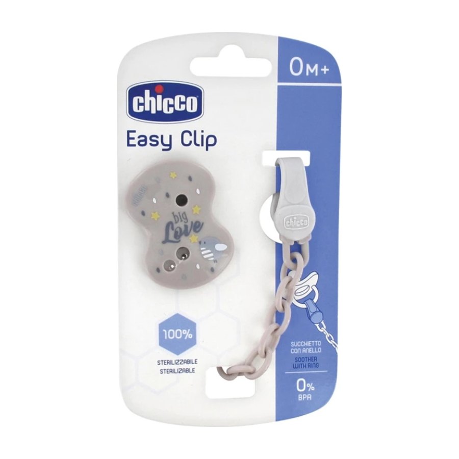 CHICCO Porta Chupetas 3 Cores 0M+