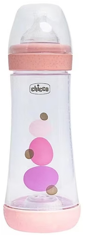 CHICCO Biberão Plas Perfect Roxo 300 ML 4M+