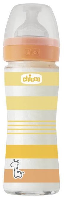 CHICCO Biberão WB AMARELO 240 ML SLOW