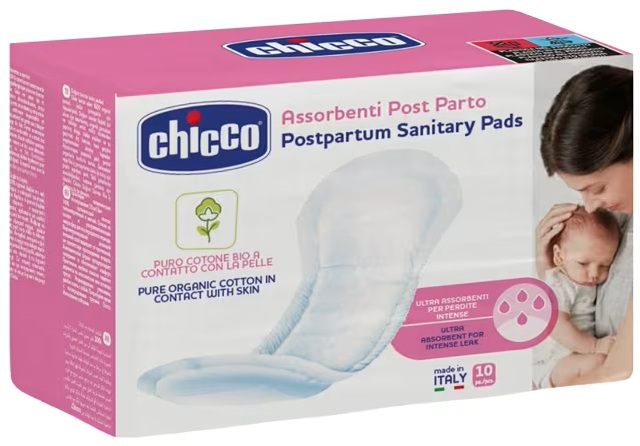 CHICCO Penso Higienico Pós Parto 10UN