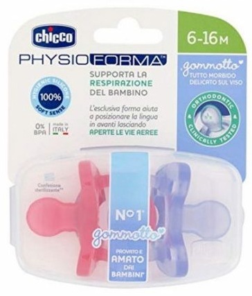 CHICCO Chupeta PH.Duel 2PCS Rosa 6-16M