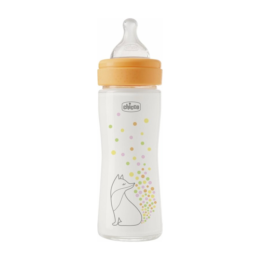 CHICCO Biberão VIDRO Neutro 0M+ 240 ML 