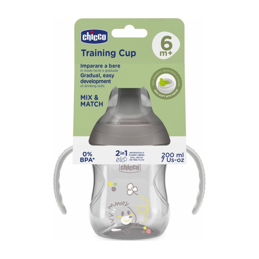 CHICCO Copo Transição Grey 6M+