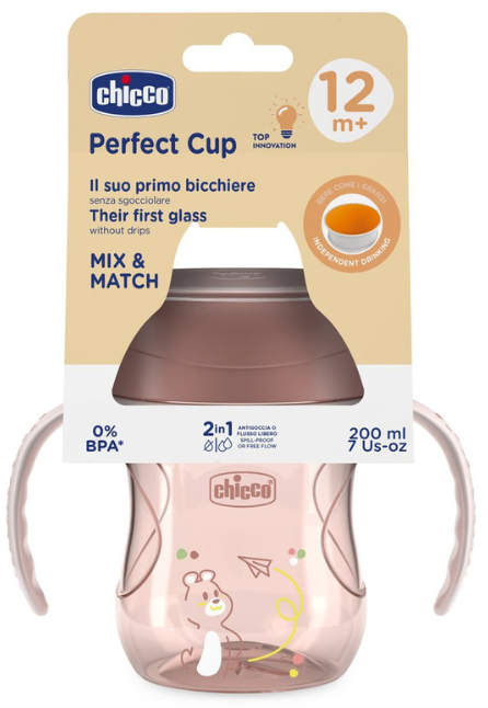 CHICCO COPO REFEIÇÃO 360 12M+ Menina