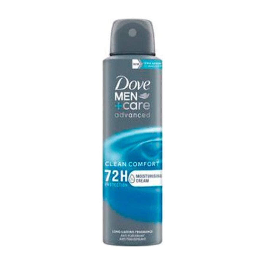 DOVE MEN Desodorizante SPRAY Clean Comfort 150 ml