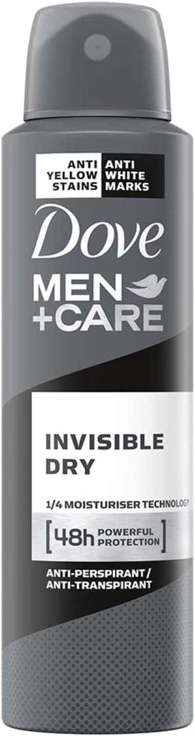 DOVE MEN Desodorizante SPRAY Invisible Dry 150ML