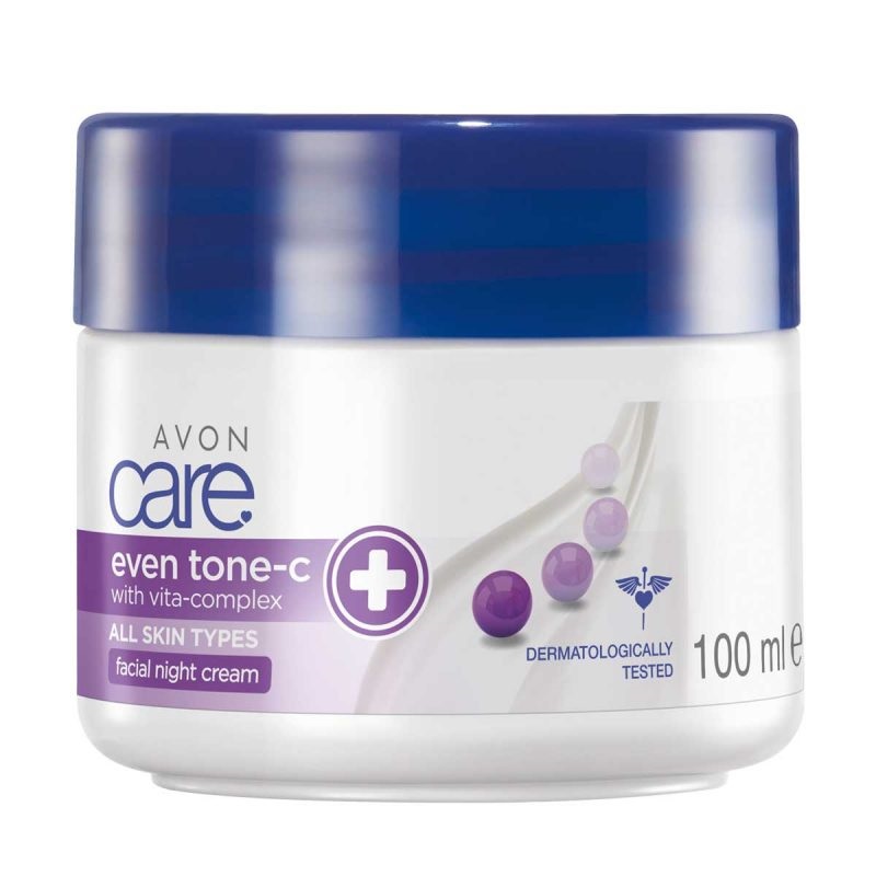 AVON Care Even Tone C Creme Rosto de Noite  100 ml