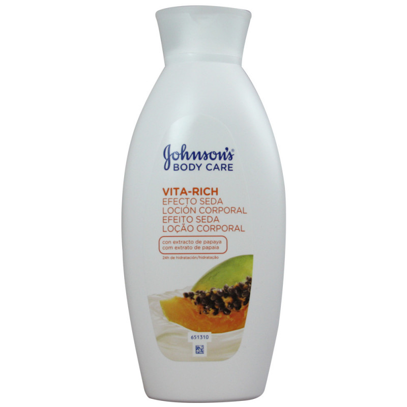 JB Loção Corporal Vita Rich PAPAIA 400 ml