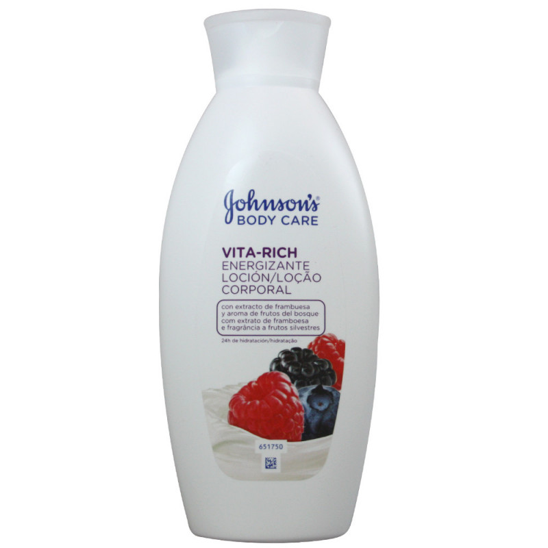 JB Loção Corporal Vita Rich FRAMBOESA 400 ml