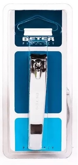 BETER Corta unhas pedicuro cromado