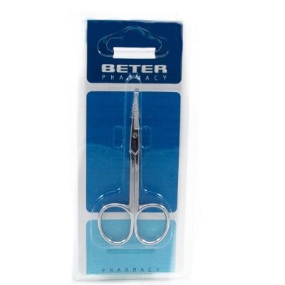 BETER Tesoura manicura peles curva 9,2cm