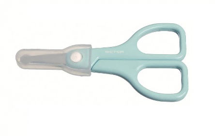 BETER tesoura especial puericultura ponta redonda