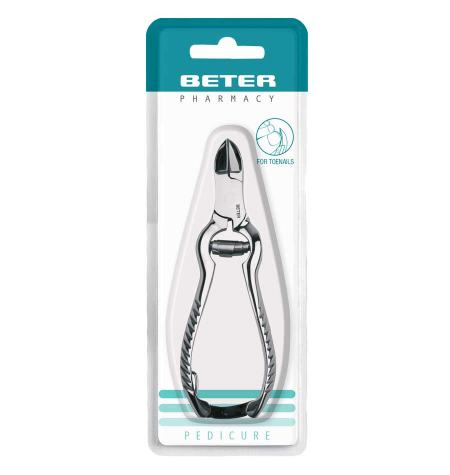 BETER Alicate pedicura cromado mola laminar