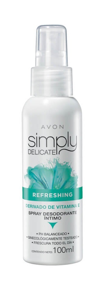 AVON Simply Delicate Spray Desodorizante 100ml 
