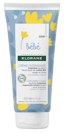KLORANE BEBÉ Creme Hidratante Rosto Corpo 200ml 