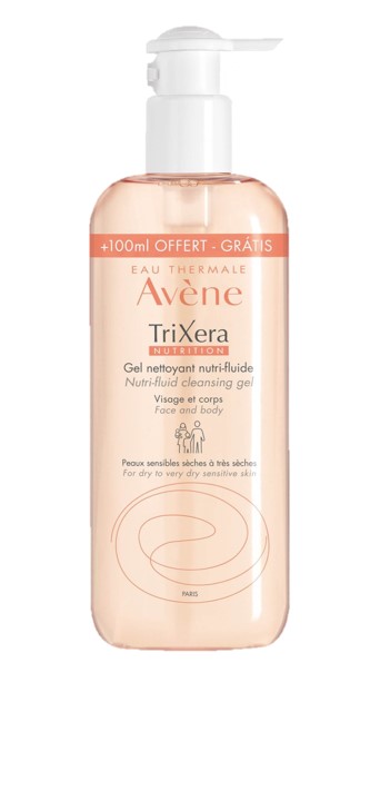 AVENE Trixéra NUTRITION Gel de Banho 500 ml 