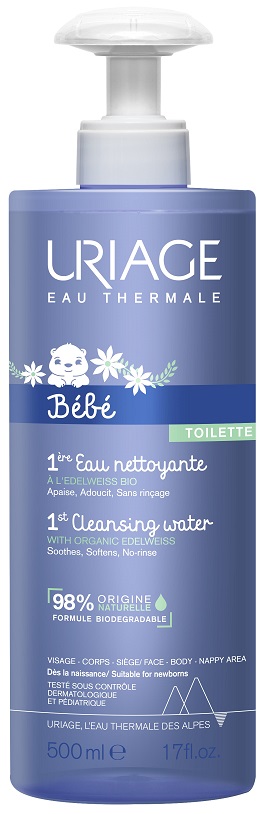 URIAGE BEBÉ 1ere Agua de Limpeza 500ml 
