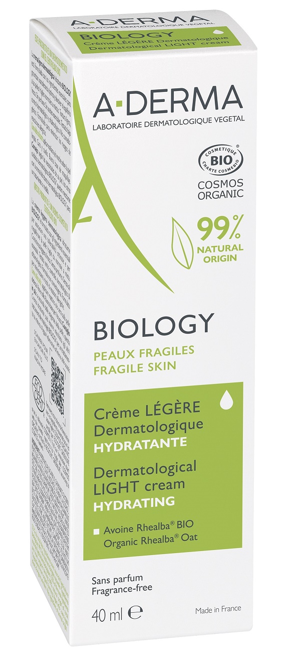 A-DERMA BIOLOGY Creme Hidratante Ligeiro 40 ml PNS