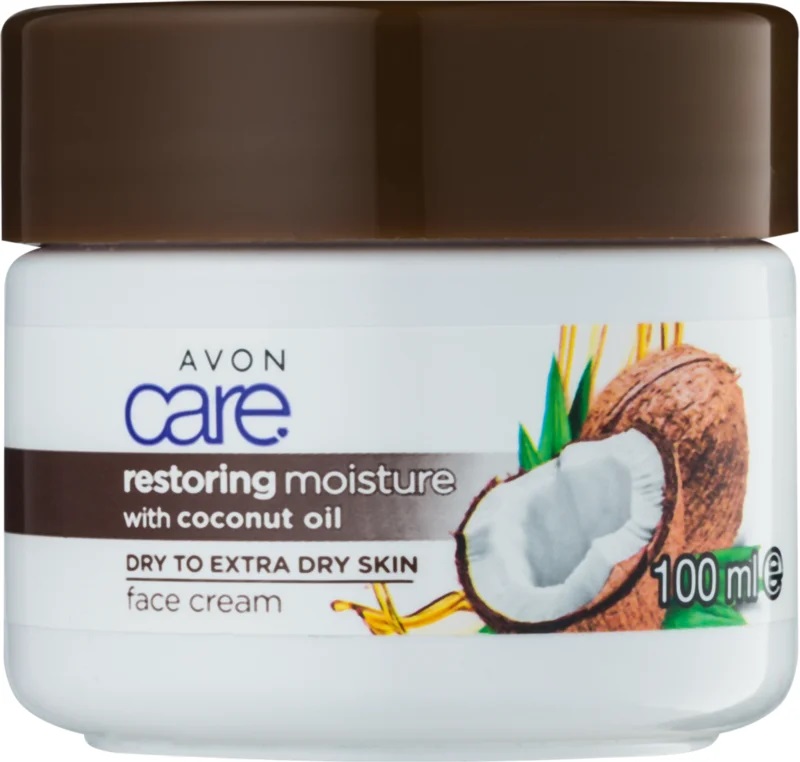 AVON Care Óleo Coco Creme Facial 100 ml